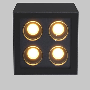 Ceiling Light Graphite Aluminium LED 8W Warm White – Ares | Maytoni