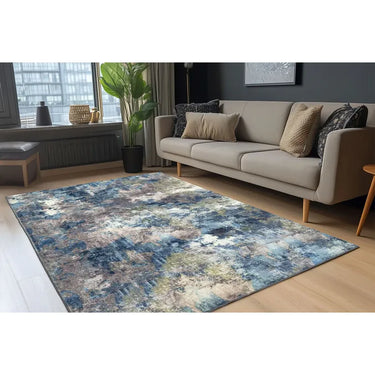 Teppich – Mehrfarbige Optik, Kurzflor Komfort, Hochwertige Webstruktur, 150 cm - Elegantica 326 | Kayoom