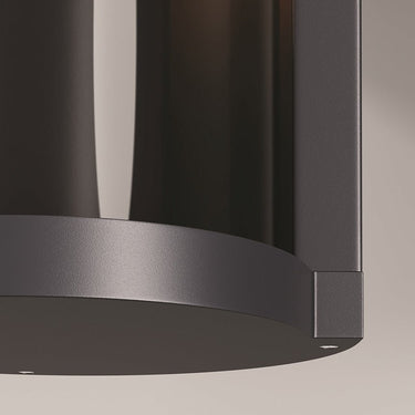 Wandleuchte mit graphitfarbenem Aluminium - Korpus und Kunststoffkörper mit klarem Diffusor – Conf | Maytoni - Esszett Luxury | Stilvolles Wohnen mit Charakter