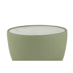 Table with iron frame, PU cover & sintered stone top – Jokai 125 | Kayoom