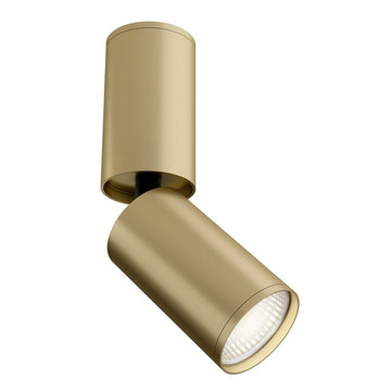 Deckenleuchte Mattgoldenes Aluminium GU10‑Sockel – Focus S | Maytoni - Esszett Luxury | Stilvolles Wohnen mit Charakter