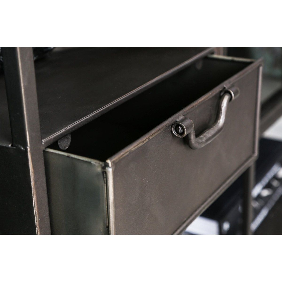 Metallschrank - Peyton Iron Black von PTMD - Esszett Luxury | Stilvolles Wohnen mit Charakter