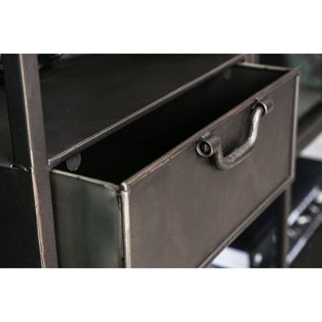 Metallschrank - Peyton Iron Black von PTMD - Esszett Luxury | Stilvolles Wohnen mit Charakter