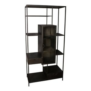 Metallschrank - Peyton Iron Black von PTMD - Esszett Luxury | Stilvolles Wohnen mit Charakter