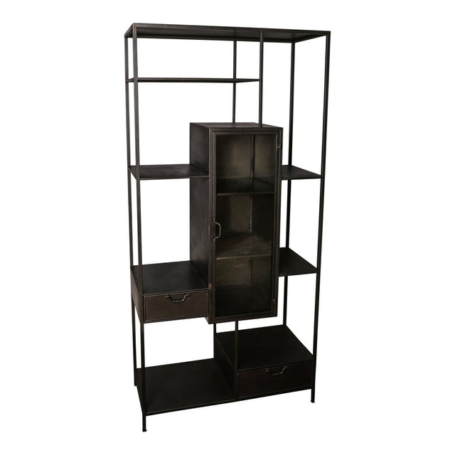 Metallschrank - Peyton Iron Black von PTMD - Esszett Luxury | Stilvolles Wohnen mit Charakter