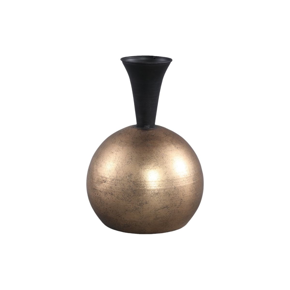 Metalltopf - Dinne Gold iron von PTMD - Esszett Luxury | Stilvolles Wohnen mit Charakter