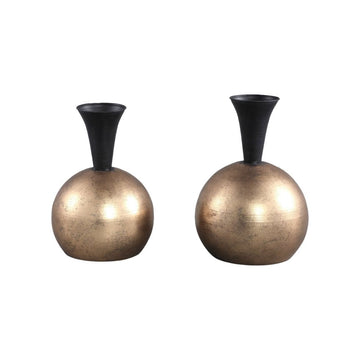 Metalltopf - Dinne Gold iron von PTMD - Esszett Luxury | Stilvolles Wohnen mit Charakter