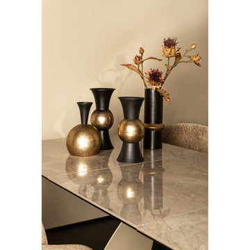 Metalltopf - Dinne Gold iron von PTMD - Esszett Luxury | Stilvolles Wohnen mit Charakter