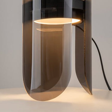 Tischleuchte bronziertes Finish, Opalglas & integriertes LED – Insight | Maytoni - Esszett Luxury | Stilvolles Wohnen mit Charakter