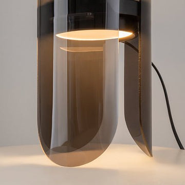 Table Lamp Bronze Finish, Opal Glass & Integrated LED – Insight | Maytoni
