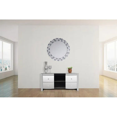 Spiegel mit Mosaikrahmen runder Form & MDF - Rückwand – Mosaic 1825 | Kayoom - Esszett Luxury | Stilvolles Wohnen mit Charakter