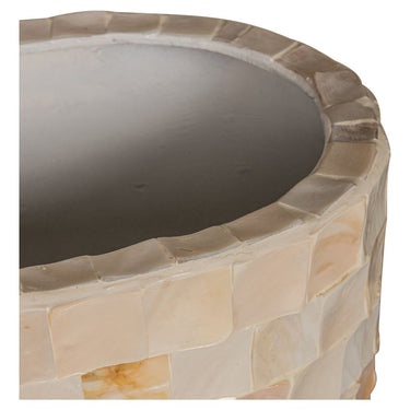 Muscheltopf - Daven Cream Oval L von PTMD - Esszett Luxury | Stilvolles Wohnen mit Charakter