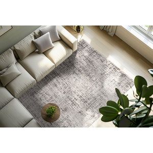 Teppich – Weicher Flor, Grauer Ton, Hochwertige Webung, 170 cm - Amora 260 Grau | Kayoom
