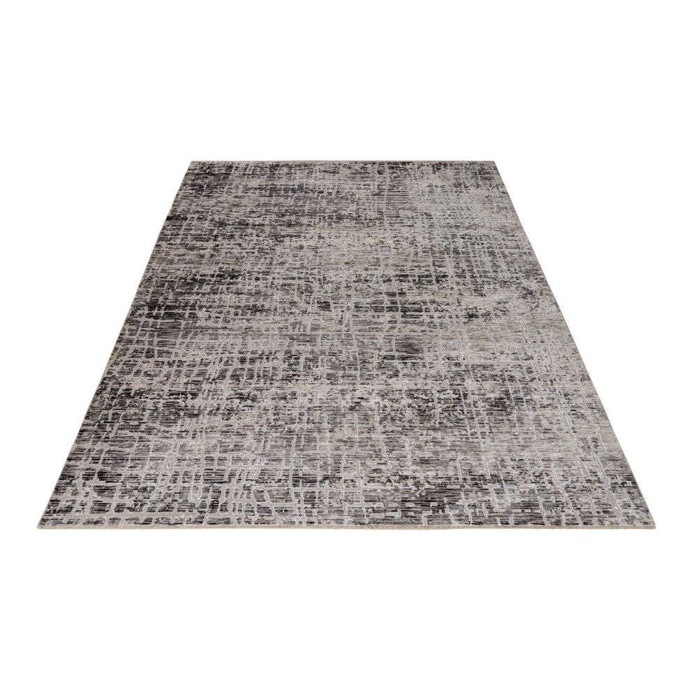 Teppich – Weicher Flor, Grauer Ton, Hochwertige Webung, 170 cm - Amora 260 Grau | Kayoom