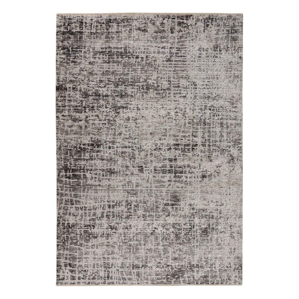 Teppich – Weicher Flor, Grauer Ton, Hochwertige Webung, 170 cm - Amora 260 Grau | Kayoom