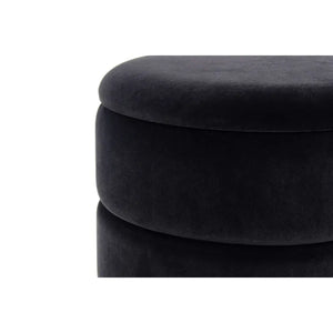 Hocker Samtbezug Gittermetallgestell runde Form – Zero 525 | Kayoom - Esszett Luxury | Stilvolles Wohnen mit Charakter