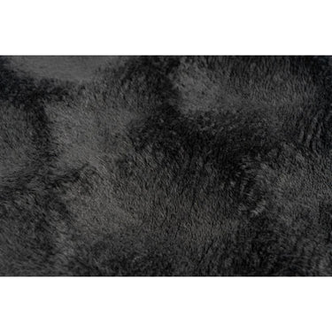 Teppich – Anthrazit Luxus, Weicher Hochflor, Baumwollmix 150 cm - Glow 825 | Kayoom