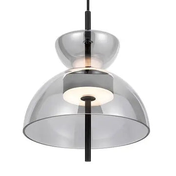 Pendant light Matt gold-colored metal frame 6 glass shades 6×G9 40W – Bangkok | Maytoni