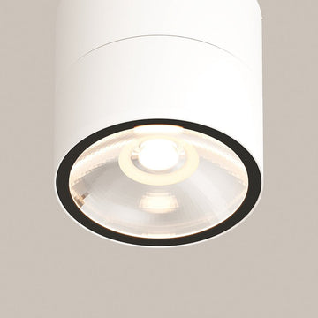 Deckenleuchte Weiß Aluminium LED 12 W Warmweiß – Spin | Maytoni - Esszett Luxury | Stilvolles Wohnen mit Charakter