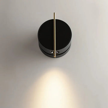 Wall lamp Black, metal frame, integrated 4W LED 3000K, modern – Nuance Maytoni