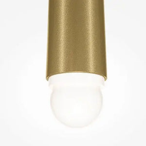 Pendant lamp Compact black-gold housing LED – Cascade | Maytoni