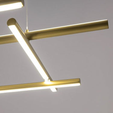 Pendelleuchte Metall im Satin - Messing - Finish Modernes Design & Integrierte LED – Radiance | Maytoni - Esszett Luxury | Stilvolles Wohnen mit Charakter