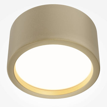 Deckenleuchte mit mattem Gold - Finish integrierter LED und IP44 - Schutz – Hydra | Maytoni - Esszett Luxury | Stilvolles Wohnen mit Charakter