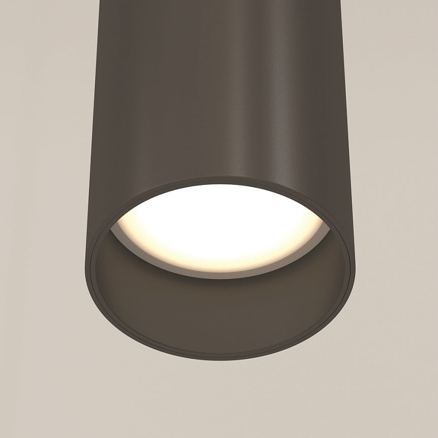 Pendelleuchte – Schwarzes Aluminium, 1× GU10 Fassung, 10 W Leistung, Höhenverstellbar - Focus | Maytoni