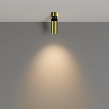 Deckenleuchte Messingfarbene Aluminium - Oberfläche – Focus LED | Maytoni - Esszett Luxury | Stilvolles Wohnen mit Charakter