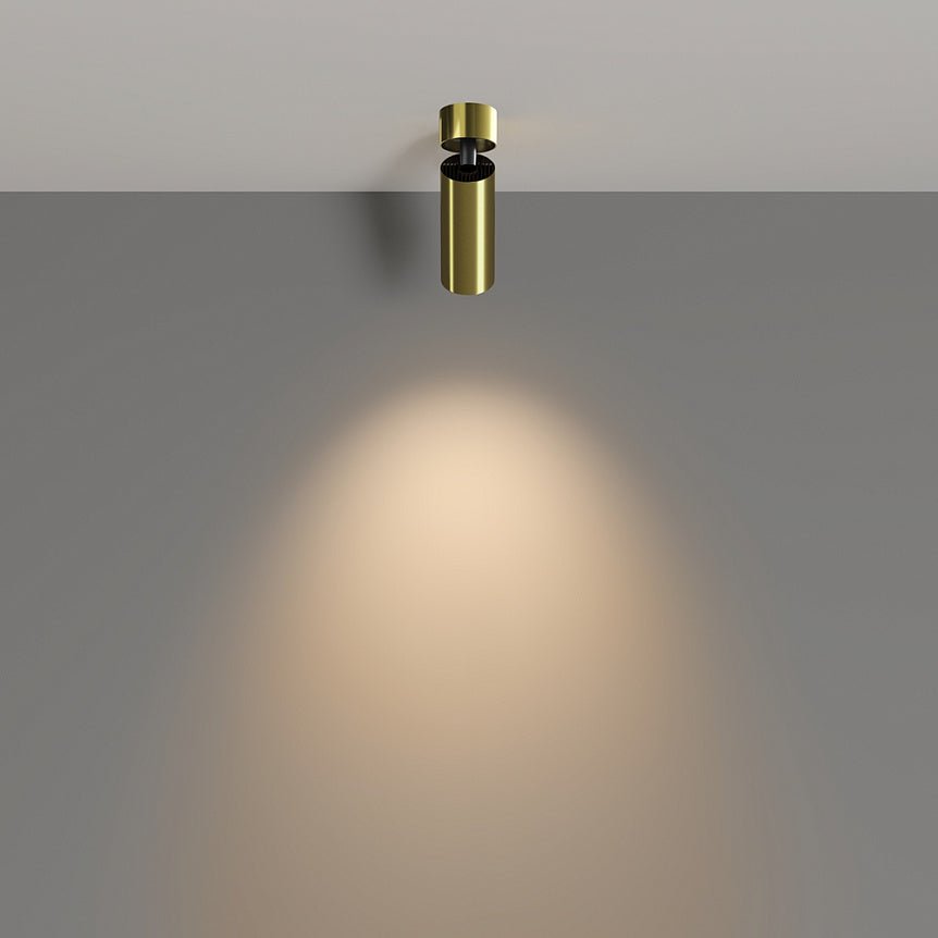 Deckenleuchte Messingfarbene Aluminium - Oberfläche – Focus LED | Maytoni - Esszett Luxury | Stilvolles Wohnen mit Charakter
