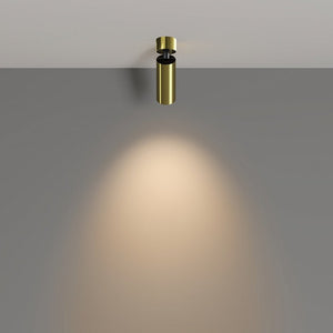 Deckenleuchte Messingfarbene Aluminium - Oberfläche – Focus LED | Maytoni - Esszett Luxury | Stilvolles Wohnen mit Charakter