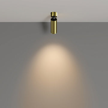 Deckenleuchte Messingfarbene Aluminium - Oberfläche – Focus LED | Maytoni - Esszett Luxury | Stilvolles Wohnen mit Charakter