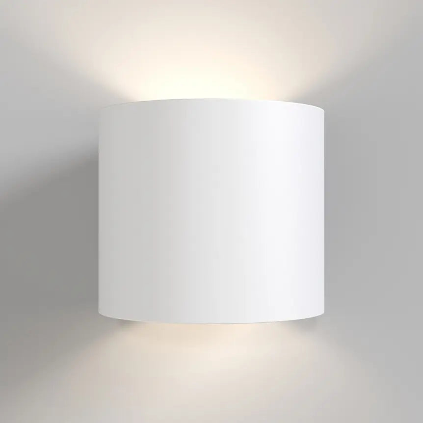Wandleuchte – Weißes Aluminium, G9 Fassung, IP20 Schutz, Ø10 cm - Rond | Maytoni