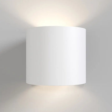 White aluminum wall lamp – ROND | Maytoni