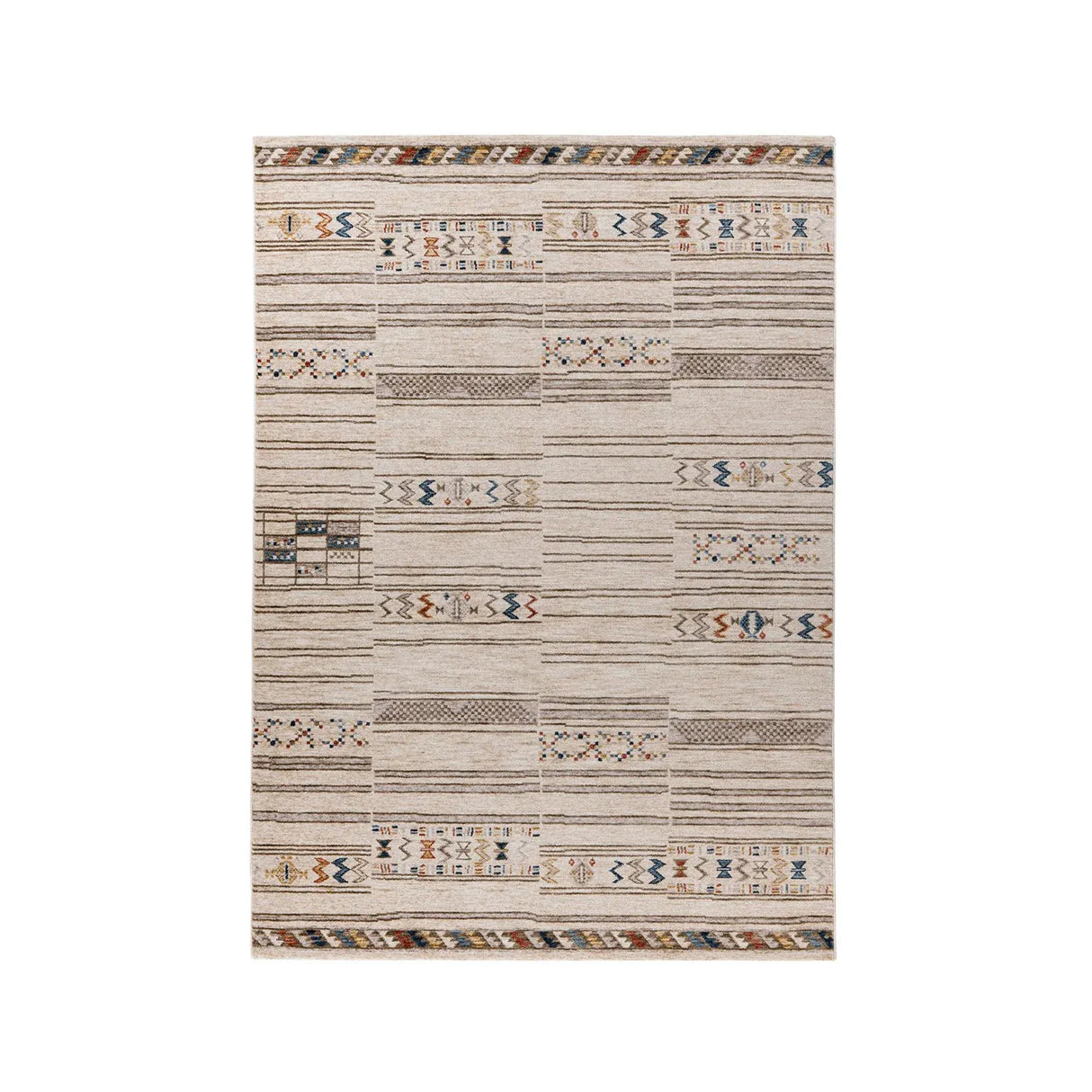 Short Pile Rug Artistic Design Durable Material – Jaka 125 | Kayoom