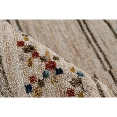 Teppich – Polyester-Gewebe, Geometrisches Muster, Mehrfarbig, 80 x 150 cm - Jaka 125 | Kayoom