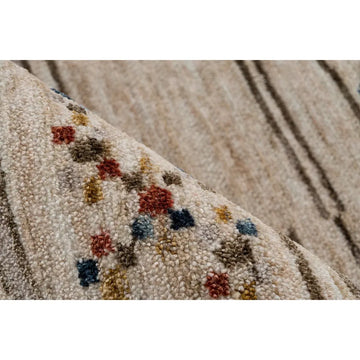 Teppich – Polyester-Gewebe, Geometrisches Muster, Mehrfarbig, 80 x 150 cm - Jaka 125 | Kayoom
