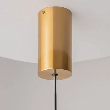 Pendant Light Matt Gold Finish Opal Glass & Integrated LED – Imaginary | Maytoni