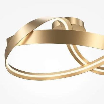 Ceiling Light Brass Finish with Integrated LED – Plons | Maytoni