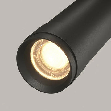 Ceiling Light Black Aluminum LED Adjustable Beam Angle 15°–50° – Focus Zoom | Maytoni