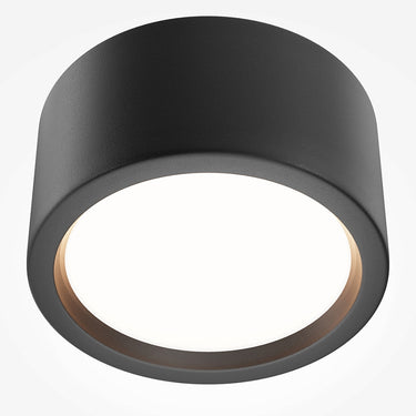 Deckenleuchte aus schwarzem Aluminium mit integrierter LED und IP44 - Schutz – Hydra | Maytoni - Esszett Luxury | Stilvolles Wohnen mit Charakter