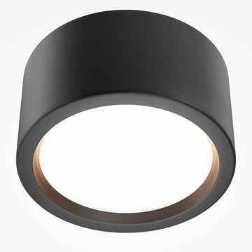 Deckenleuchte aus schwarzem Aluminium mit integrierter LED und IP44 - Schutz – Hydra | Maytoni - Esszett Luxury | Stilvolles Wohnen mit Charakter