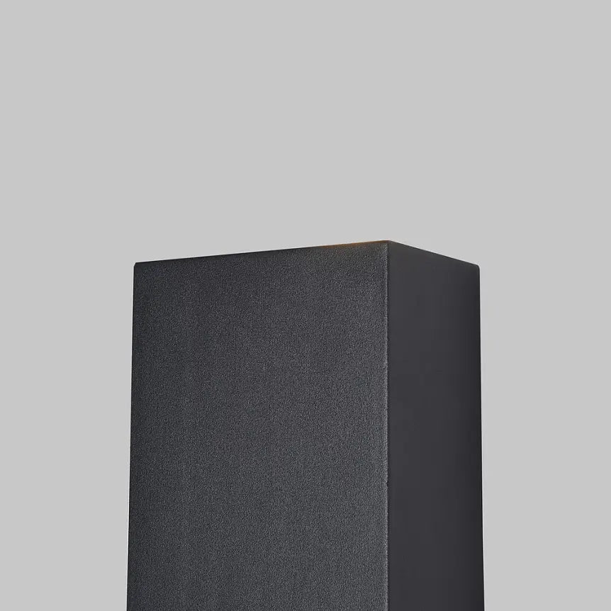 Facade lighting Black metal rectangle Up-Down 6W LED 3000K IP54 – Square | Maytoni