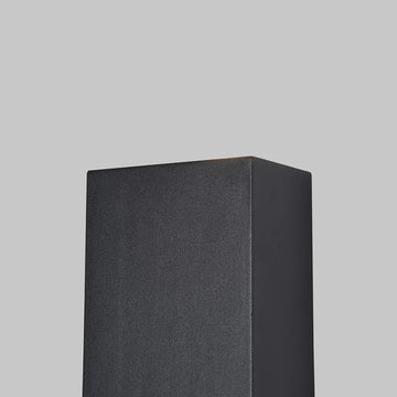 Facade lighting Black metal rectangle Up-Down 6W LED 3000K IP54 – Square | Maytoni