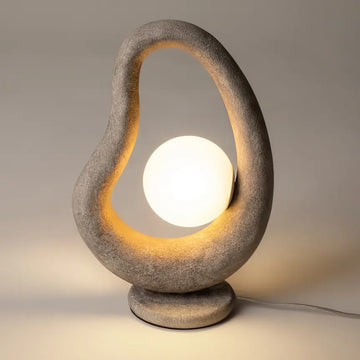 Table Lamp Modern Resin Steel & Grey Finish – Opus | Maytoni