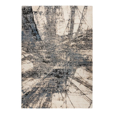 Teppich – Edle Blau-Grau-Grün-Nuancen, Weicher Kurzflor, Zeitlose Eleganz, 160 cm - Firenze 485 | Kayoom