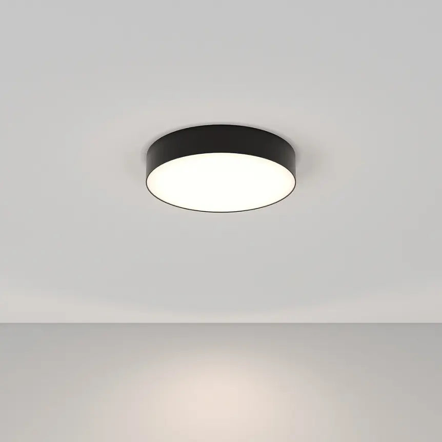 Deckenleuchte – Schwarzes Finish, Aluminium Gehäuse, 35W Leistung, Ø30 cm - Zon | Maytoni