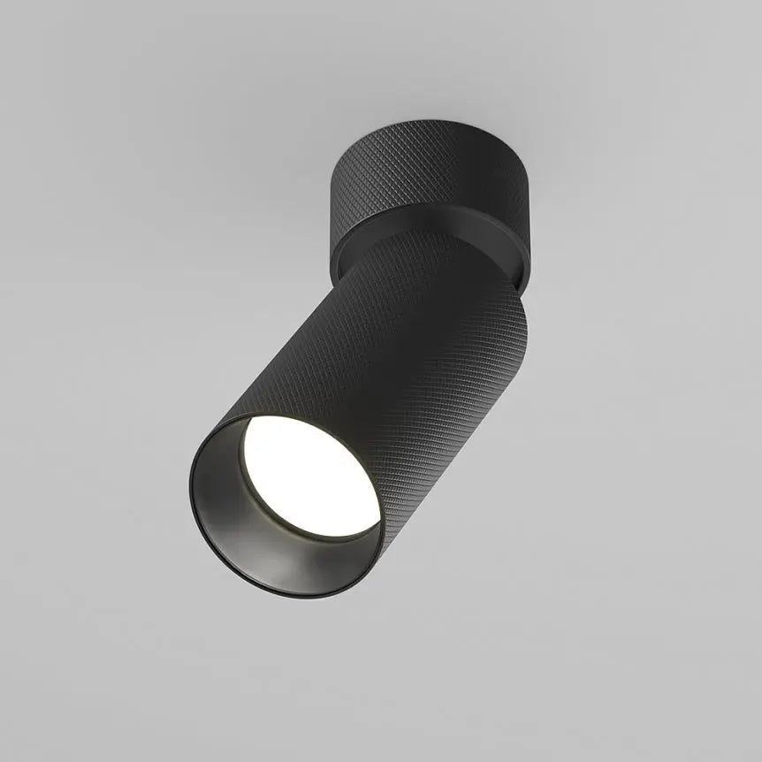Deckenleuchte – Schwarzes Finish, Aluminiumgehäuse, Kompaktes Design, GU10 Fassung - Artisan | Maytoni