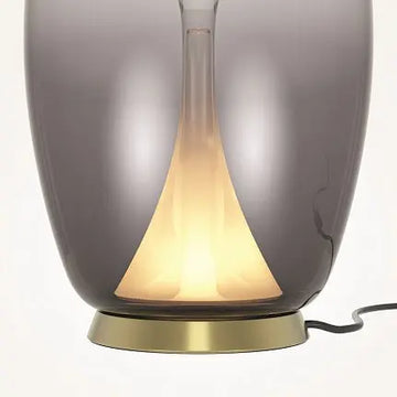 Table Lamp Double Glass Shade Opal Inner & Transparent/Gradient Outer Shade – Splash | Maytoni