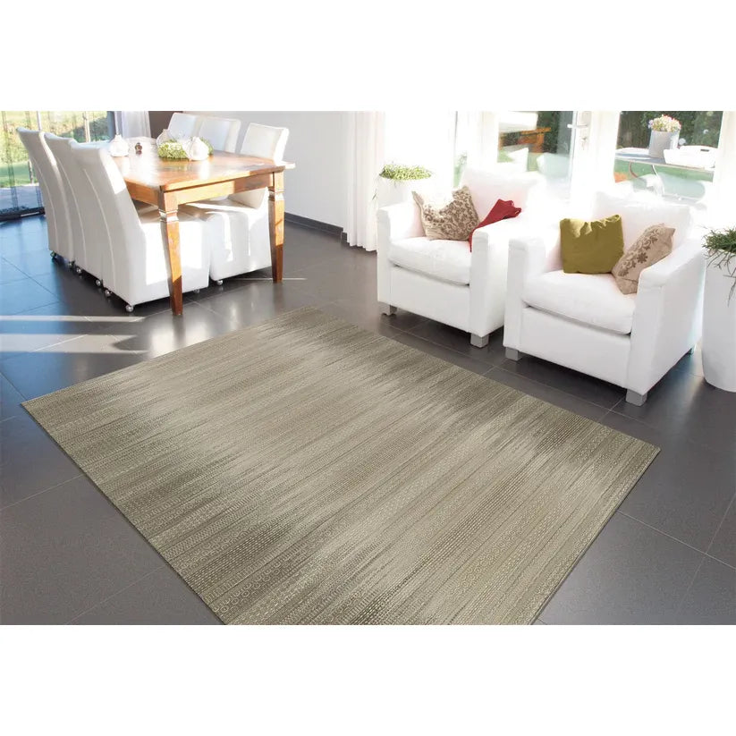 Rug - Wool Outdoor Rug Weatherproof Easy-Care & Durable - Sunset 8070 | Kayoom